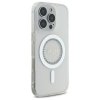 Guess GUHMP16LPFTDTEH iPhone 16 Pro 6.3 biały/white hardcase IML Rhinestones MagSafe